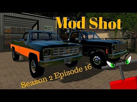 Farming Simulator 2017 | Mod Shot S2E16 | 1977 Chevy Square Body Trucks