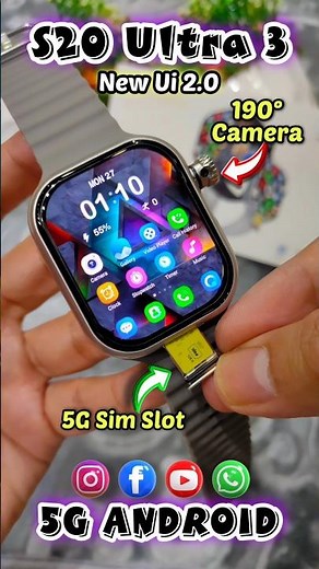 5G Android S20 Ultra 3 | SimCard+LTE 8+128GB 120hz Camera #shorts #ytshorts #shortsfeed #viralvideo