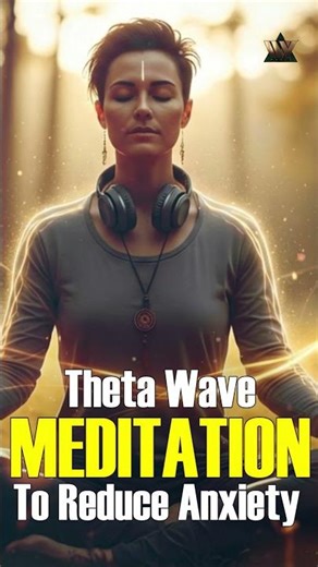 Theta Wave Meditation | Reduce Anxiety & Stress | Deep Healing Music | Meditation Music
