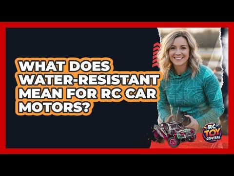 What Does Water-Resistant Mean For RC Car Motors?