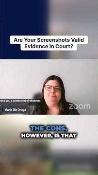 Are Your Screenshots Actually Admissible in Court?