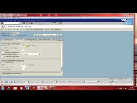 Create/Define Vendor Reconciliation Account in SAP FI module.