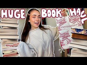 HUGE BOOK HAUL!📚🛍️ *new year new books*