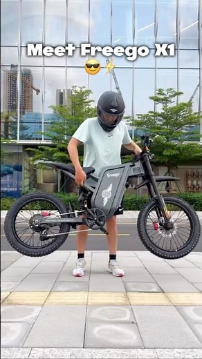 Introducing the Freego X1 -the e-bike that’s built for adventure! 😎👌