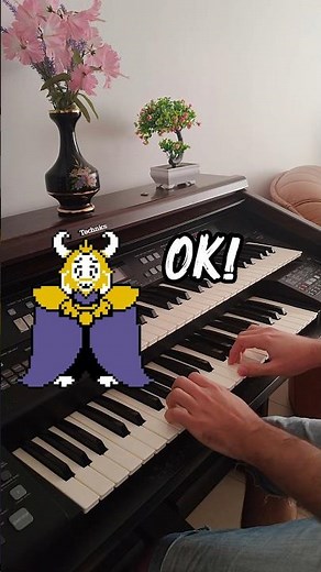 ASGORE ost PIANO solo🤞 #undertale