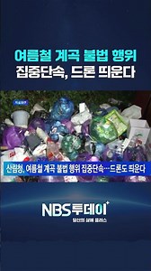 산림청, 여름철 계곡 불법 행위 집중단속…드론도 띄운다