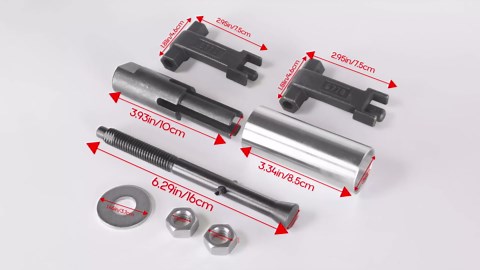 6778 Injector Puller & 6779 Injector Puller, 7222 Injector Tube Remover/Installer Tools for GM 6.6L Duramax Diesel,Compatible with GM Duramax Injector Repair Tool Kit,Replace J-44639,J-4659,J-45910