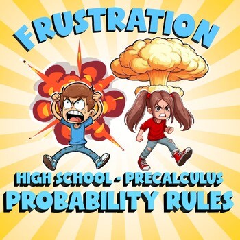 Probability Rules FRUSTRATION Math Game - No Prep PreCalculus Review Activity