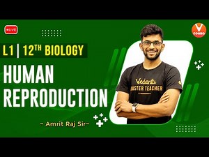 Human Reproduction Class 12 - L1 | NCERT Chapter 3 | Male Reproductive System | Amrit Sir | Vedantu