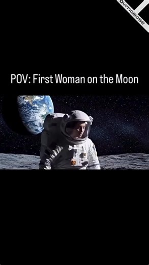 First Woman on the Moon - AI Video Meme | DYMABASE | Facebook