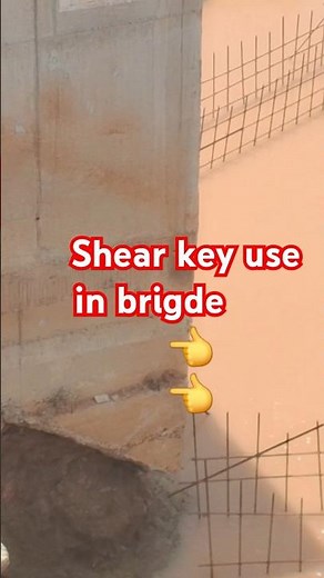 use of shear key in brigde। what is shear key in structure। role of shear key in structure। #shere