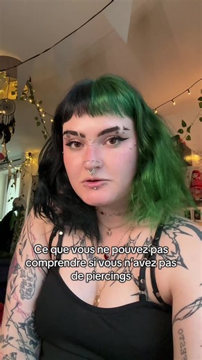 La Vie Quotidienne avec des Piercings