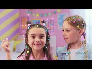 FUNLOCKETS Tajno ogledalce sa ukrasima za kosu – DEXYCO