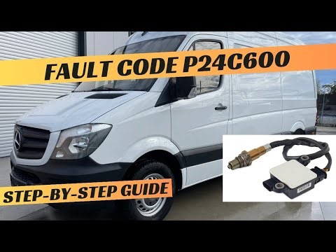 Mercedes Sprinter W906 P24C600 Particulate Matter Sensor Fault