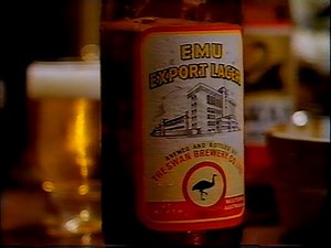 Emu Export Lager Beer Commercial 1981