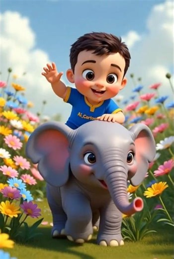 Ek Mota Hathi 🐘💗 #shorts #viral #trending #ytshorts #elephant