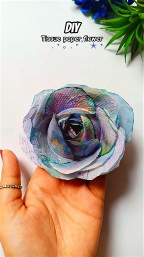 Create Color full Paper Rose 🌈How to make paper Rose #shortsviral #diy #papercraft #flowers #art