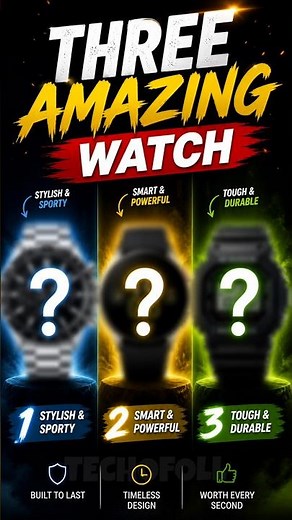 Top 3 Amazing Watches You Need To See! 😱 #shorts