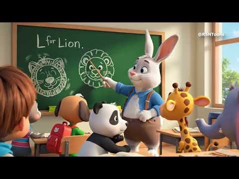 Learn Letter L | L for Lion Lesson | Preschool Learning