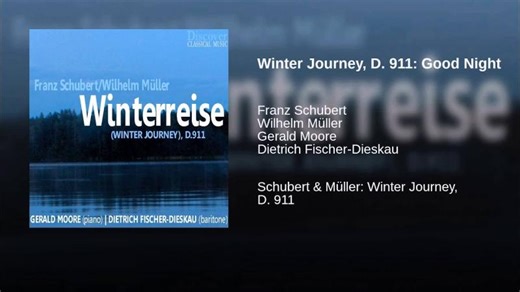 Winter Journey, D. 911: Good Night | Max Derrickson