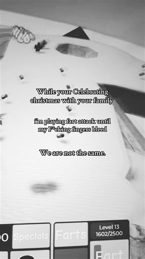 you will be opening presents i will be playing fart attack. #Roblox #fyp #viral #ipad #adoptme