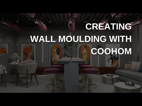 How to Create Wall Moulding in Coohom