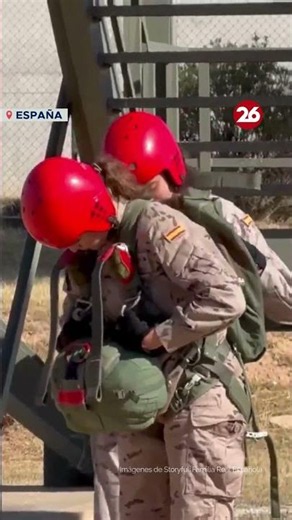 🪂 LA FUTURA REINA de ESPAÑA SALTÓ de un AVIÓN como PARTE de su ENTRENAMIENTO MILITAR