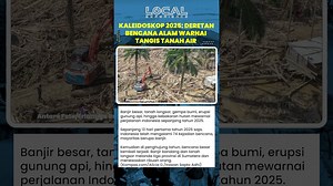 Kaleidoskop 2025: Bencana Datang Bertubi-tubi, Indonesia Jalani 2025 yang Berat - Tribun Video