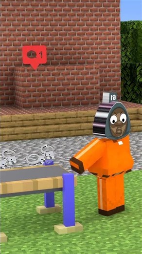 Police Officer Sprunki 67 and Prisoner Sprunki 61 with handcuffs!