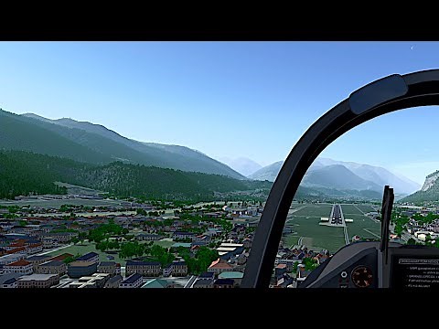 Flightgear (free) Flight Simulator | Max, High, Medium, Low custom settings Comparison | 1080p.