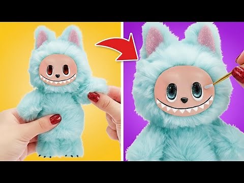 ✨🧸 Creating Labubu by Hand | The Cutest DIY Toy You'll Ever See! 🎨😍