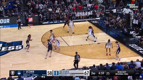 UConn STUNS Duke with 0.4 seconds left in Elite Eight instant classic | Full finish