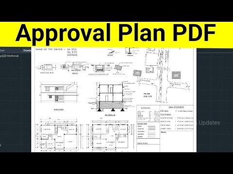 Approval plan pdf | how to draw approval plan | approval plan free pdf | septic tank | site plan
