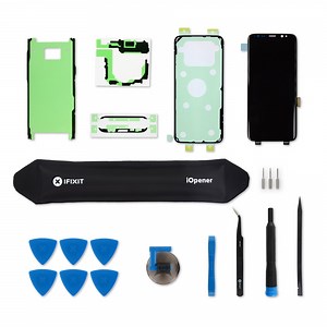 Galaxy S8 Screen: AMOLED   Digitizer Spare Part Kit - iFixit