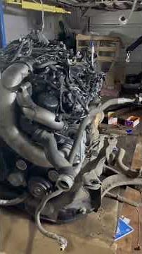 Mercedes-Benz W221 M278 Engine Replacement / Installation and Startup Part 3 #mbcoding