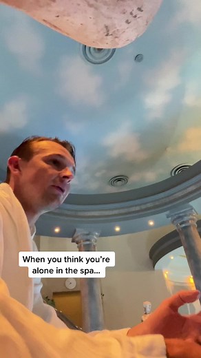 cue awkward conversation in the changing rooms