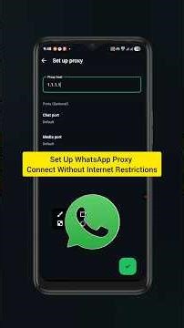 How to Set Up WhatsApp Proxy | Connect Without Internet Restrictions