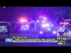 Three people killed in gunfire at park