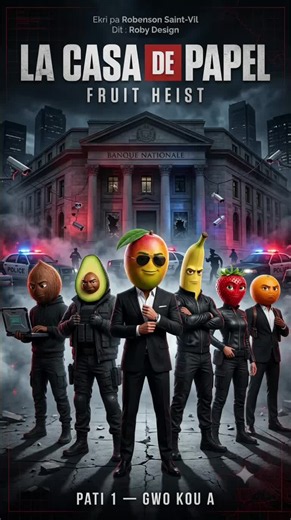 La casa de papel Minet Heist Fruit Part-1 - resumen y detalles