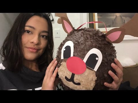 How to make a reindeer piñata 🌲/ Christmas piñata step by step 😱/how to make a reindeer piñata😍