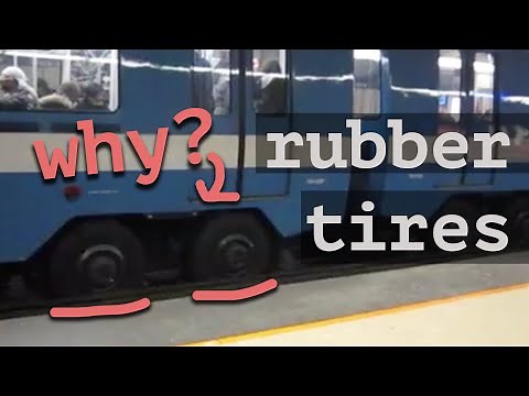 Why Do Metros Use Rubber Tires?
