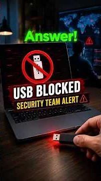 Here’s the answer 👇The laptop had Sophos Endpoint Security configured.