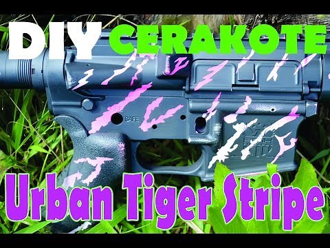 DIY Cerakote Urban Tiger Stripe Camo