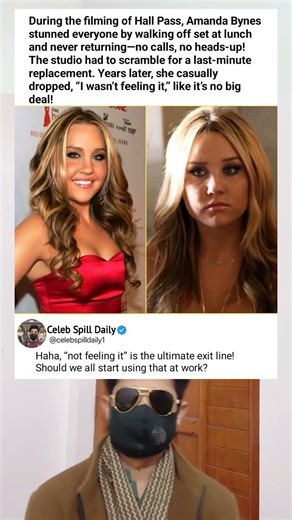 Amanda Bynes WALKED OFF Hall Pass Set at Lunch... Never Came Back! 😱