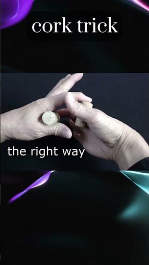 Cork Trick, Easy Magic Trick #shorts #easymagictricks #easymagictricksforkids