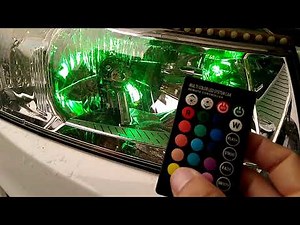 Multi Color LED system car
