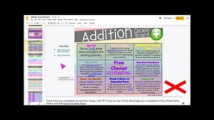 This digital addition (up to 1,000) choice board is one of two ready to assign choice boards in this math listing: https://bit.ly/TTdigitaladdition | The Techie Teacher