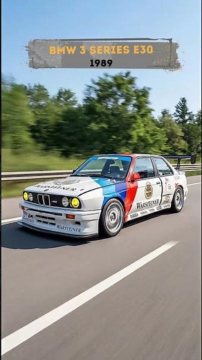 BMW M3 (E30) Evolution: From Wasteland Survivor to DTM Legend! 🏁 #tuning #stance #automobile #racing