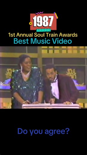 1987 Soul Train Awards Best Music Video Winner