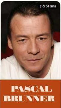 Hommage à Pascal Brunner (1963–2015), imitateur, animateur télé et radio, et figure inoubliable.